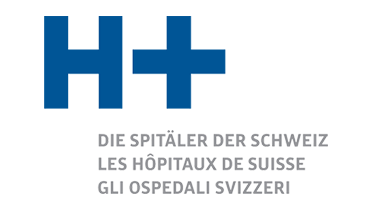 Logo von H+ Les Hôpitaux de Suisse